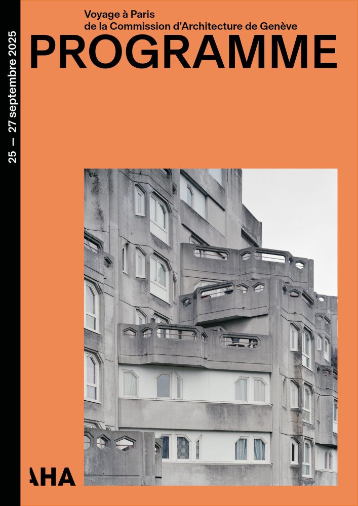 Study trip   - Commission d'architecture de Genève